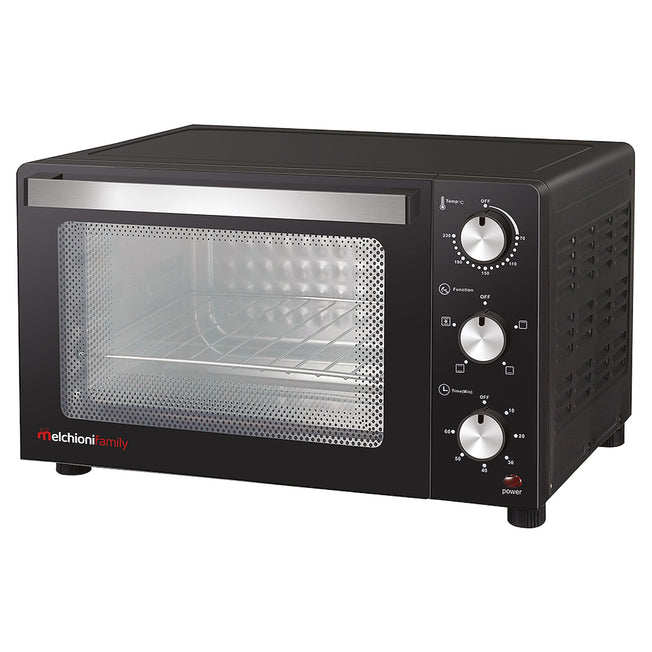 MELCHIONI FAMILY FORNETTO EL. 1500W 32LT VENT. TIMER DEVIL 32Attaccalaspina