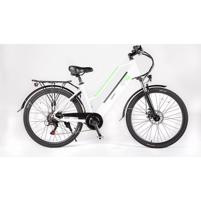 EMG BIKE  E-BIKE CITY ALLUM. 36V 28" AUT.80KM QUEEN 28P WHAttaccalaspina