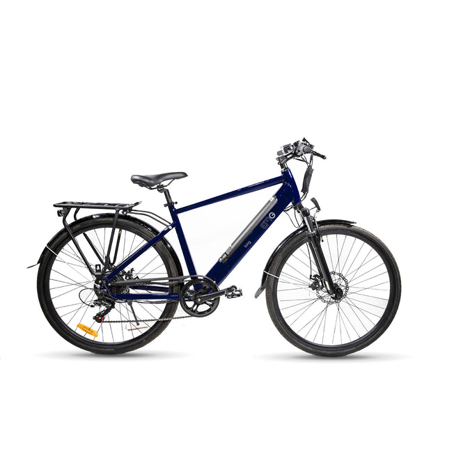 EMG BIKE  E-BIKE CITY ALLUM. 36V 28" AUT.80KM KING BLUAttaccalaspina