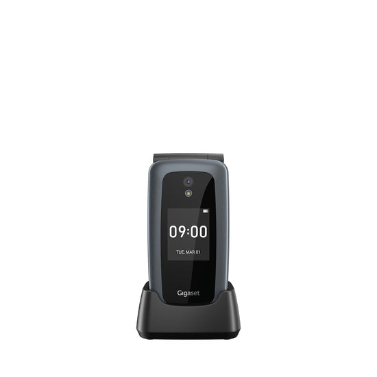 GIGASET CELL.FLIP QB 2.8" SOS DUALSIM BT 4G GREYAttaccalaspina