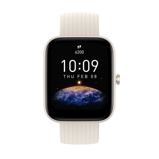 AMAZFIT SMART WATCH 1.69"TFT BT SP02 HR GPS 5ATM CREAMAttaccalaspina