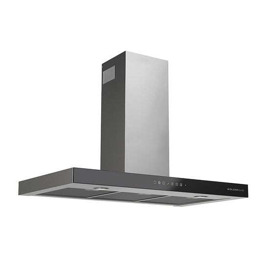 GLEM CAPPA ARREDO PARETE 90CM PER INDUZ. F.CARBONE NEROAttaccalaspina