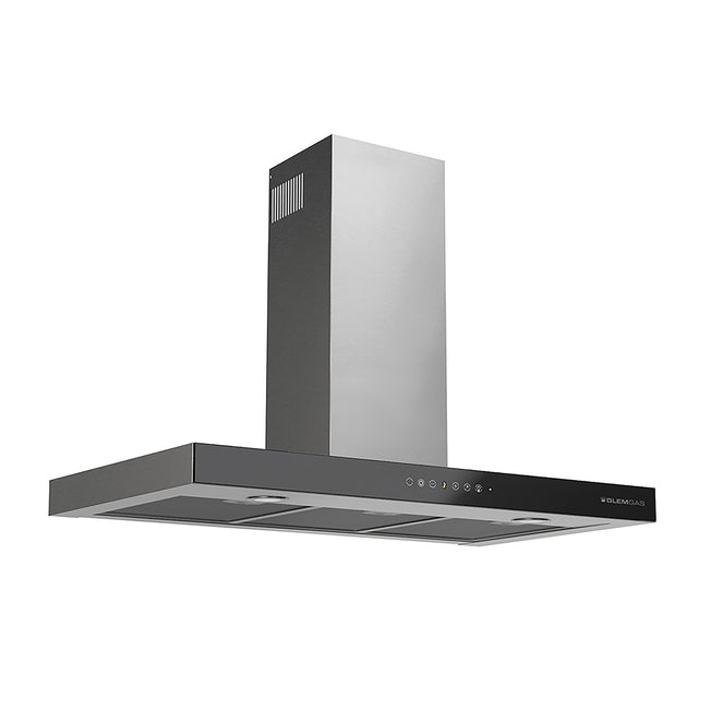 GLEM CAPPA ARREDO PARETE 90CM PER INDUZ. F.CARBONE NEROAttaccalaspina