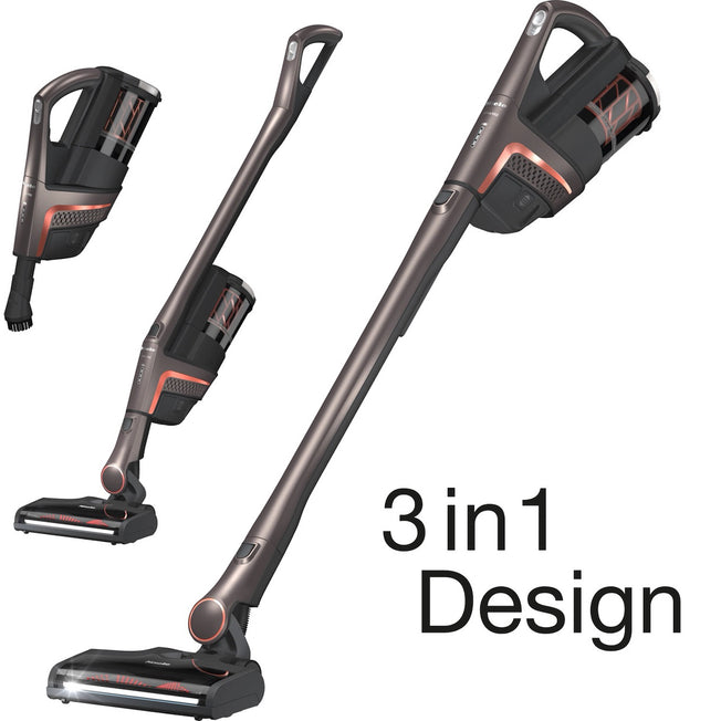 MIELE SCOPA RIC. S/SACCO 3IN1 2BATT. LI-ION GRIGIO/ROSAAttaccalaspina