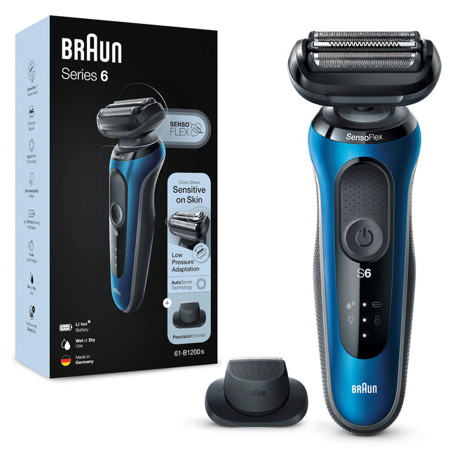 BRAUN RASOIO RIC. W&D LED C/CUSTODIA +ACCESS. BIANCOAttaccalaspina