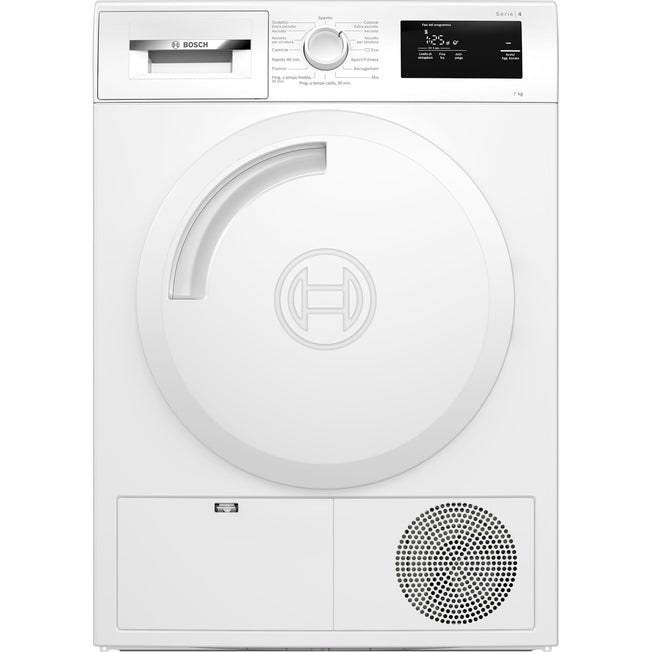 BOSCH ASCIUG.C/FRONT 7KG CL.A+ EASYCLEANAttaccalaspina