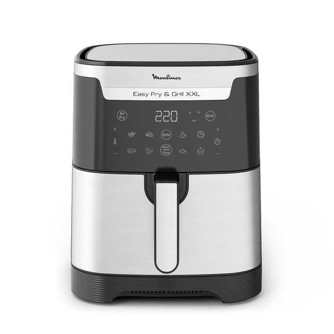 MOULINEX FRIGGITRICE AD ARIA+GRILL XXL 6.5LT INOXAttaccalaspina