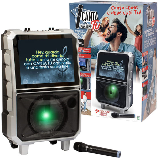 GIOCHI PREZIOSI CANTA TU KARAOKE C/MICROFONOAttaccalaspina