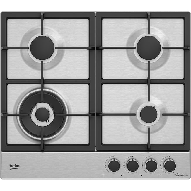 BEKO P.COTT.GAS 60CM 4F WOK G.GHISA INOXAttaccalaspina