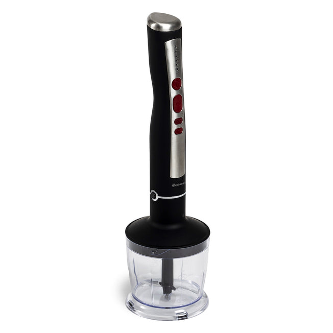 MELCHIONI FAMILY FRULL.IMMERS. 200W DOPPIA LAMA INOX NERO +ACC. ZOEAttaccalaspina