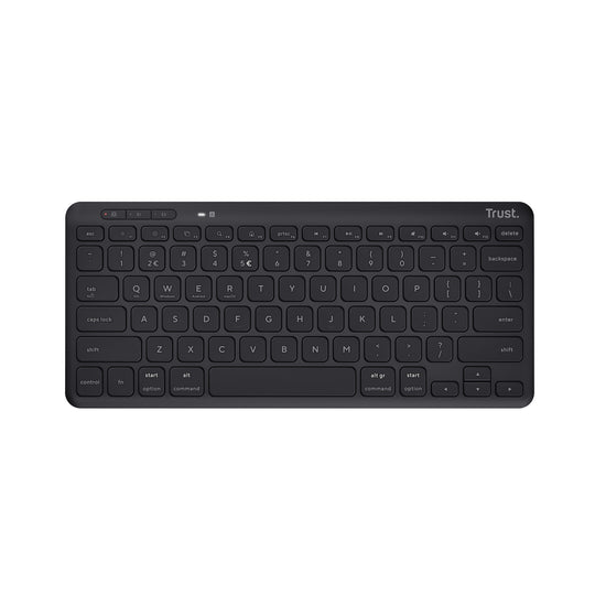 TRUST TASTIERA COMPACT WIRELESS LYRA NEROAttaccalaspina
