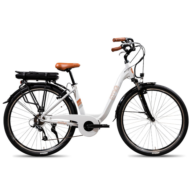 EMG BIKE  E-BIKE CITY 13AH R.28" VINTAGE MARILYN SILVERAttaccalaspina