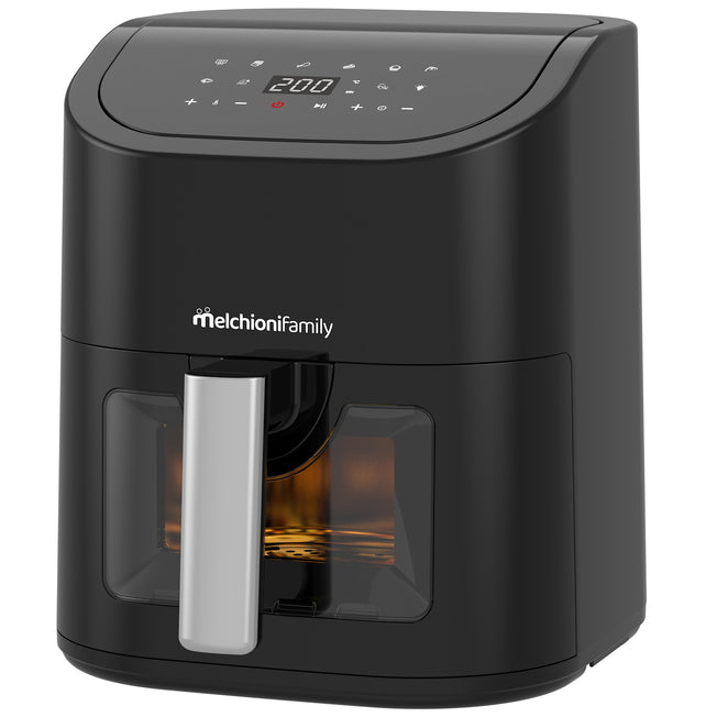 MELCHIONI FAMILY FRIGGITRICE AD ARIA 1700W 5.2LT MARIANNA NEROAttaccalaspina