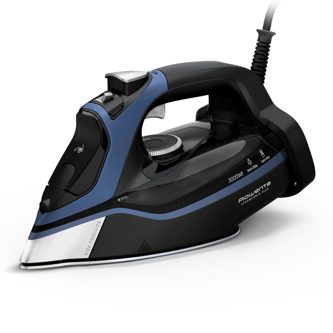 ROWENTA FERRO VAPORE 3000W PIAST.MICROSTEAM STEAMFORCE+ BKAttaccalaspina