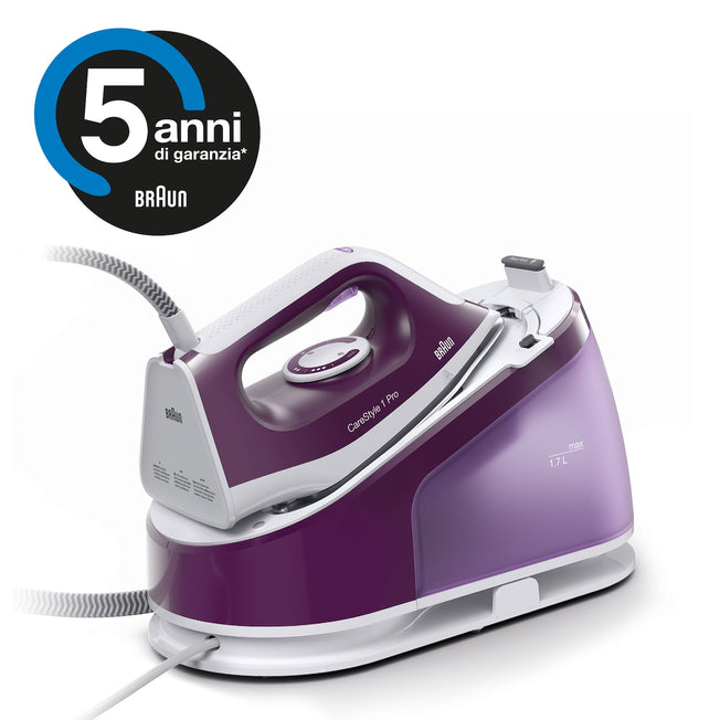 BRAUN FERRO CALD.FREDDO 2400W 1.7LT PIAST.SUPERCERAMICAttaccalaspina