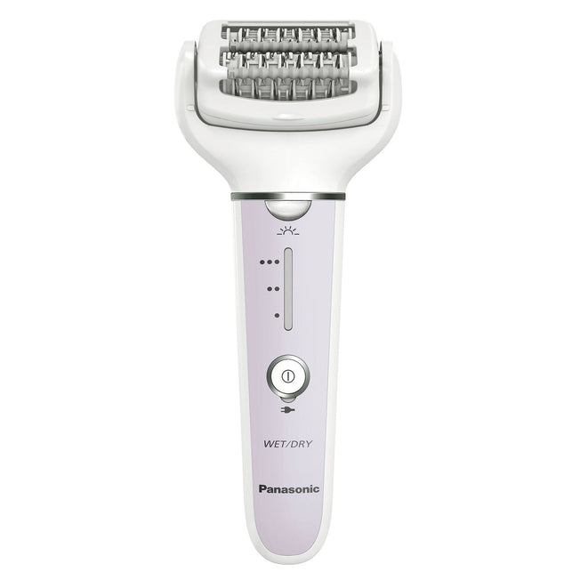 PANASONIC EPILATORE WET&DRY 60PINZE 3PZ LILLAAttaccalaspina