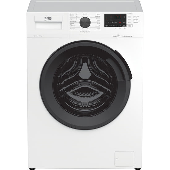 BEKO LAV.C/FRONT 9KG 1400GIRI CE.A INVERTER VAP.Attaccalaspina