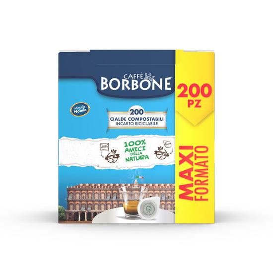 CAFFE' BORBONE CIALDE CAFFE ESPRESSO MISCELA NOBILE 200PZAttaccalaspina