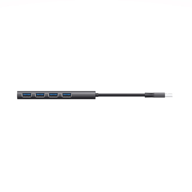 TRUST HUB USB 4PORTE USB 3.2 HALYX GRIGIOAttaccalaspina