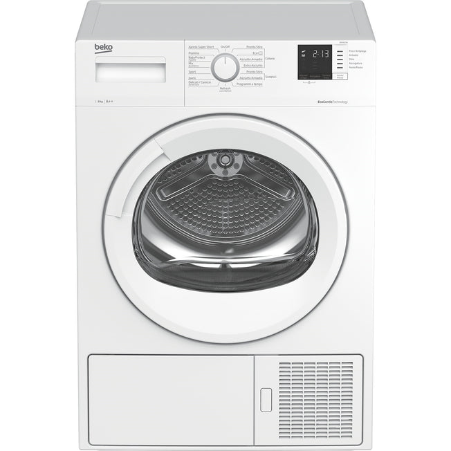 BEKO ASCIUG.C/FRONT 8KG CL.A++ 15PROGR.Attaccalaspina