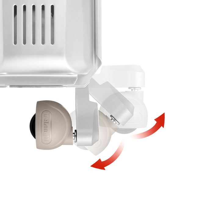 DE LONGHI RADIATORE A OLIO 1800W 3LIV.POT. 9ELEM. 50MC TIMERAttaccalaspina