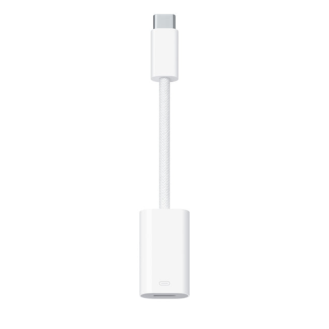 APPLE ADATTATORE DA USB-C A LIGHTNING BIANCOAttaccalaspina