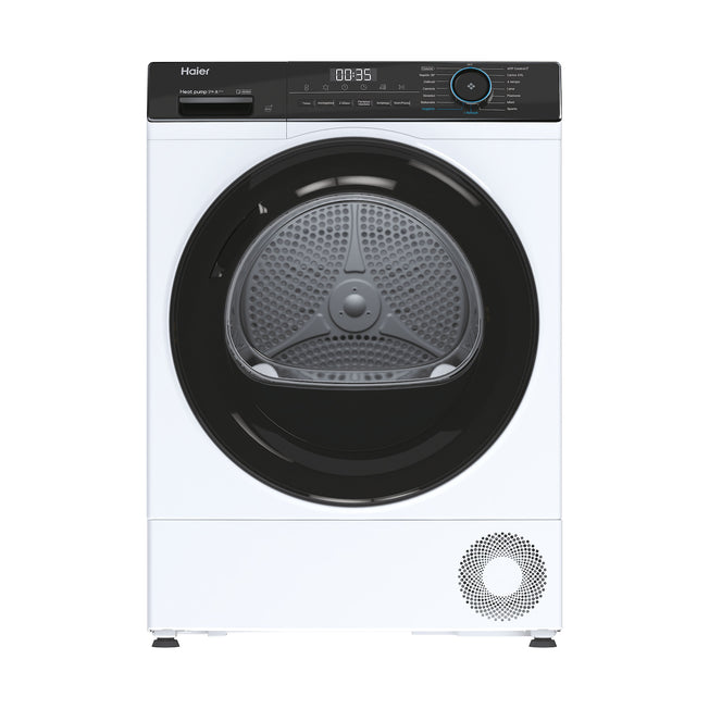 HAIER ASCIUG.C/FRONT 9KG CL.A+++ INVERTER 15PROG.Attaccalaspina