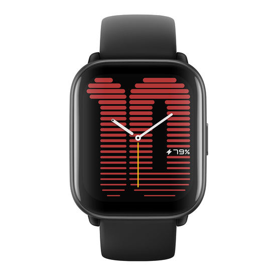 AMAZFIT SMART WATCH 1.75"AMOLED GPS BT HR 5ATM MID.BLACKAttaccalaspina