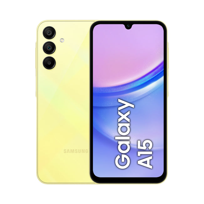 SAMSUNG SMARTP. 6.5" 4GB 128GB GALAXY A15 YELLOWAttaccalaspina